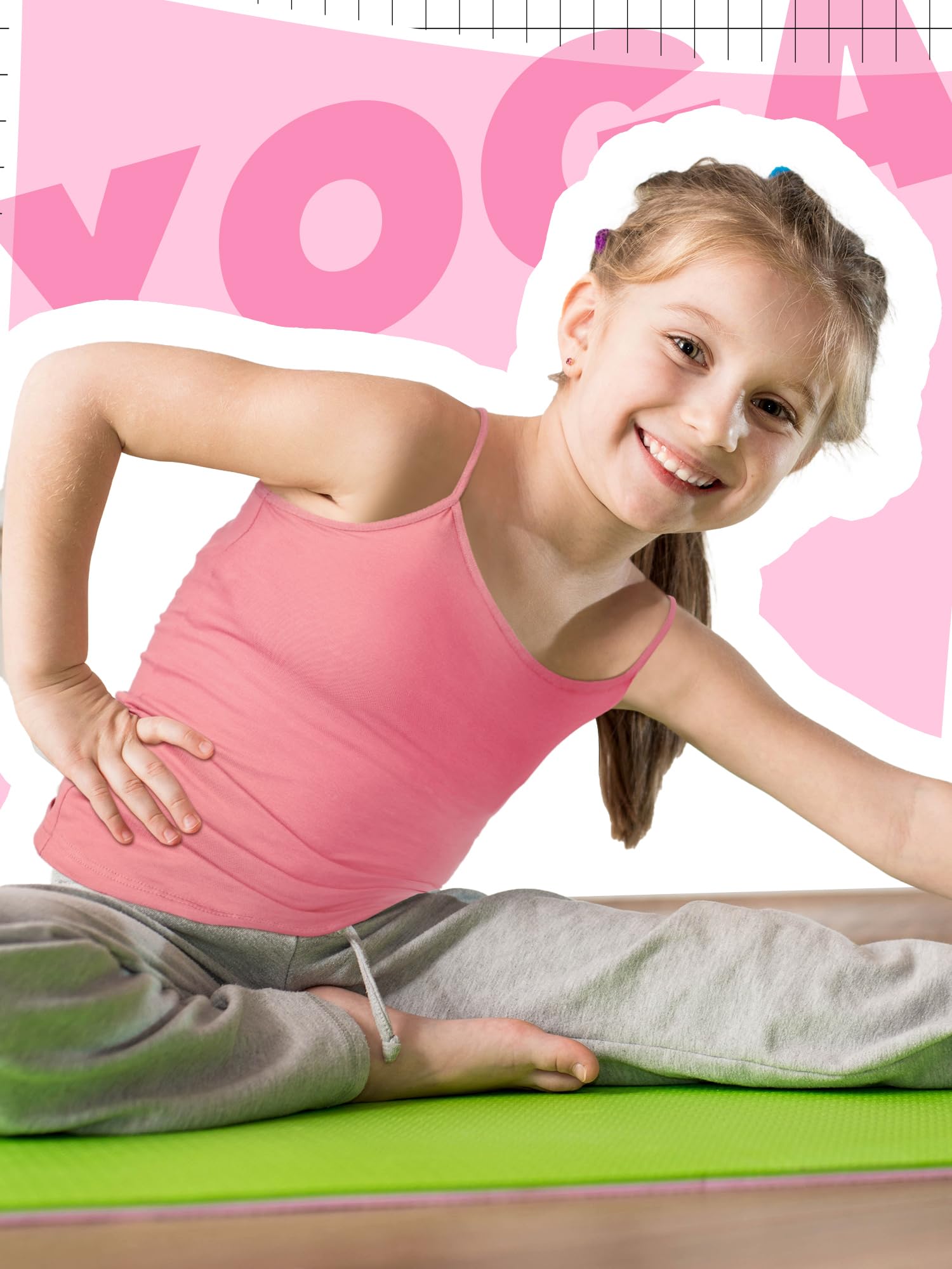 Geyoga 6/8 Pcs Girls Tank Top Sleeveless Racer Back Top Camisole Cami Undershirts - Image 3